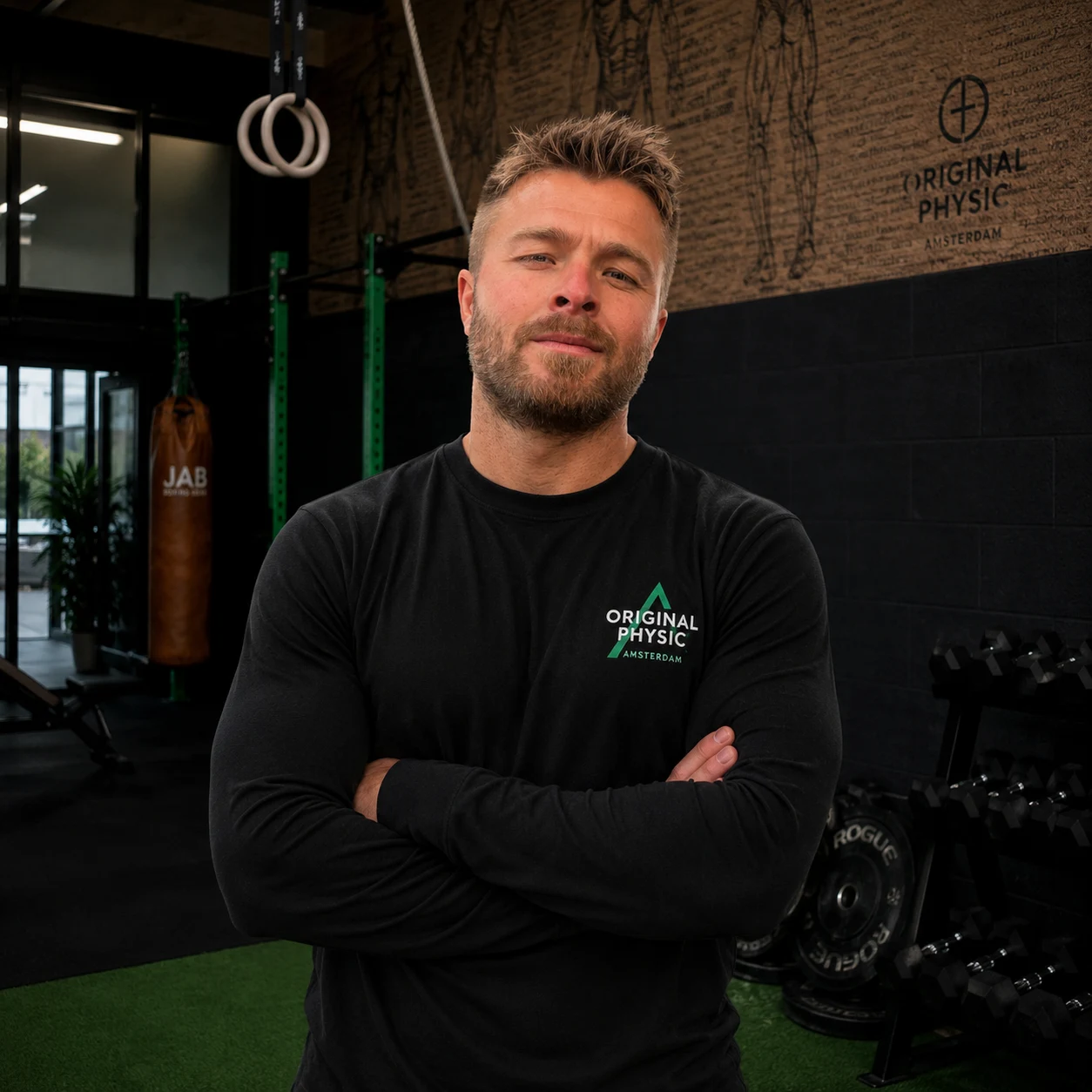 Elroy Pappot, personal trainer en oprichter van Original Physic